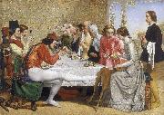 Sir John Everett Millais Isabella oil painting